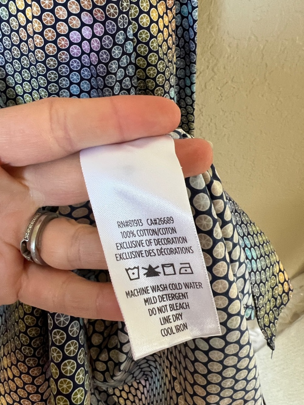 Robert Graham cactus bobs colorful citrus button down shirt - Picture 9 of 11